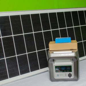 1500W Pure Watts Power Station + 300W Solar Panel Bundle