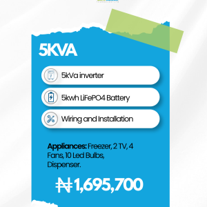 5kVa 5kwh Power Package